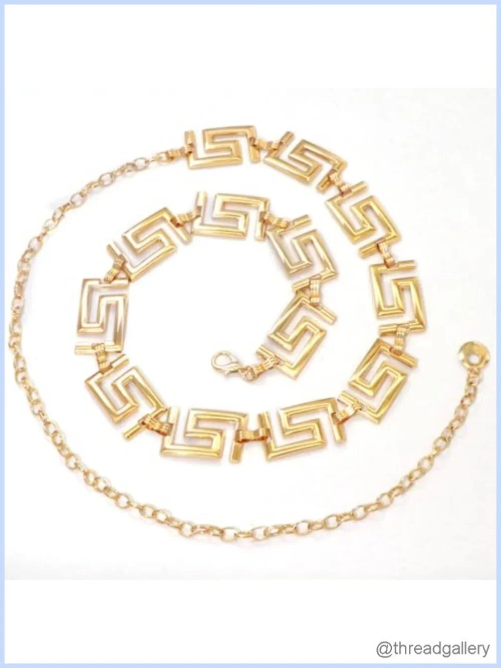 Women's Alloy Waist Chain Adjustable Belt for Dresses